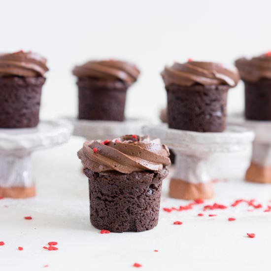 Hazelnut Brownie Bites - Recipe photo by cloudykitchen
