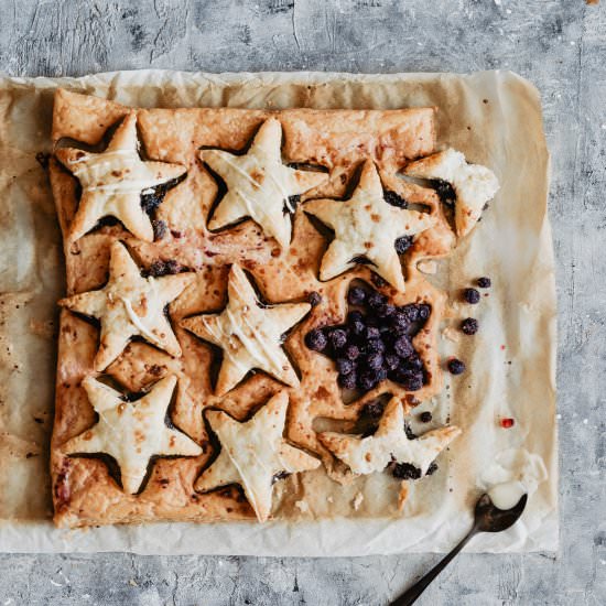 SUGAR FREE BLUEBERRY HAND PIES - Recipe photo by healthylittlecravings