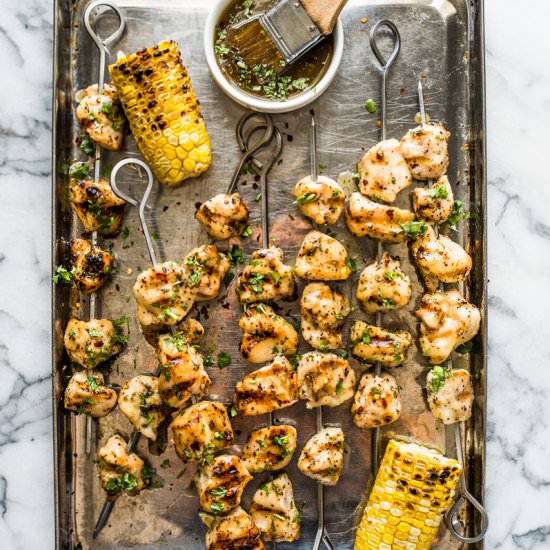 The JUICIEST Chicken Kabobs - Recipe photo by isabeleats