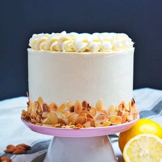 Almond & Lemon Cake - Recipe photo by anasbakingchronicles