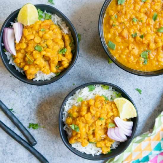 Instant Pot Chana Dal - Recipe photo by pipingpotcurry