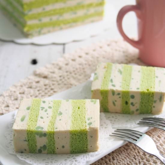 Chendol Cake - Recipe photo by Bake With Paws
