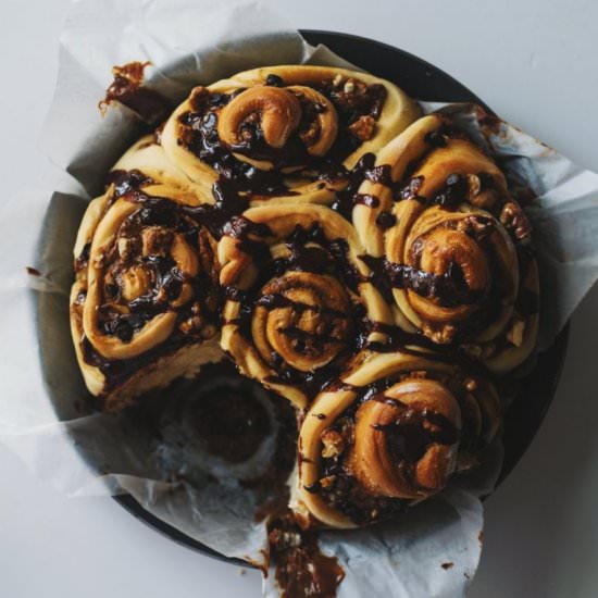 Dulce de Leche Rolls - Recipe photo by bakesalotlady