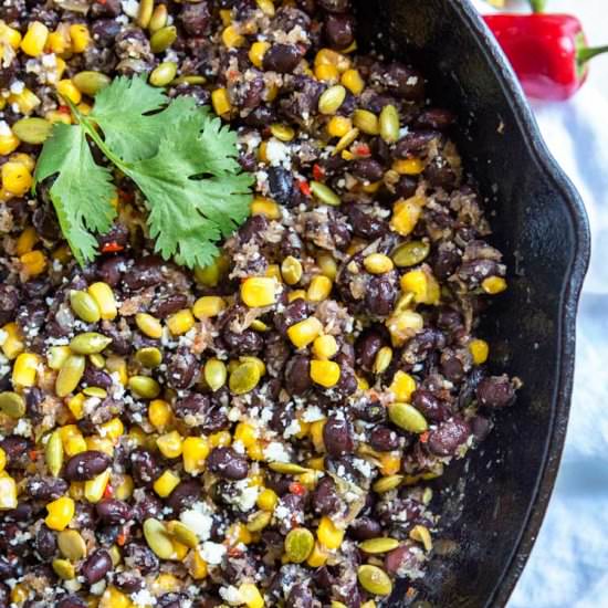 Black Beans and Corn - Recipe photo by keviniscooking