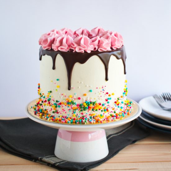 Cherry Chocolate Cake - Recipe photo by anasbakingchronicles