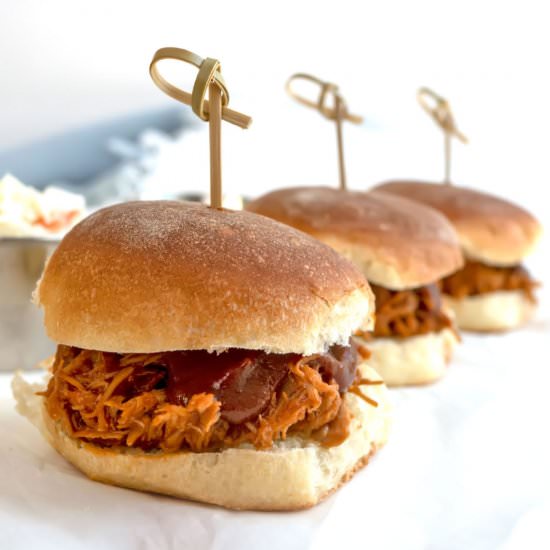 Instant Pot Pulled Chicken Sliders - Recipe photo by c2king