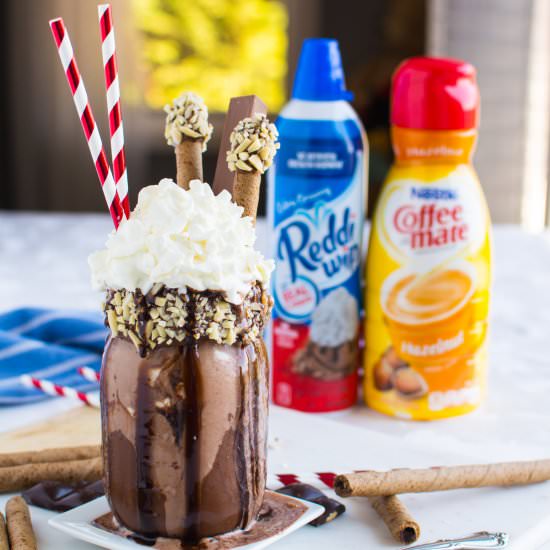 Chocolate Hazelnut Milkshake - Recipe photo by A baJillian Recipes