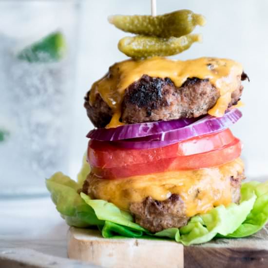 Bunless Burger - Recipe photo by thelittlepine