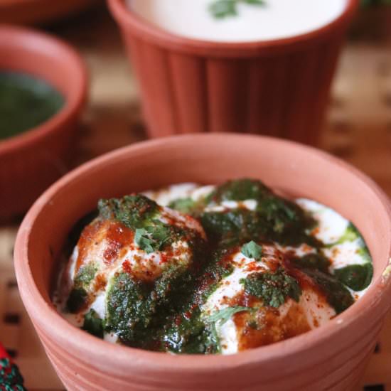 Dahi Bhalla / No fry Dahi Bhalla - Recipe photo by Masalachilli