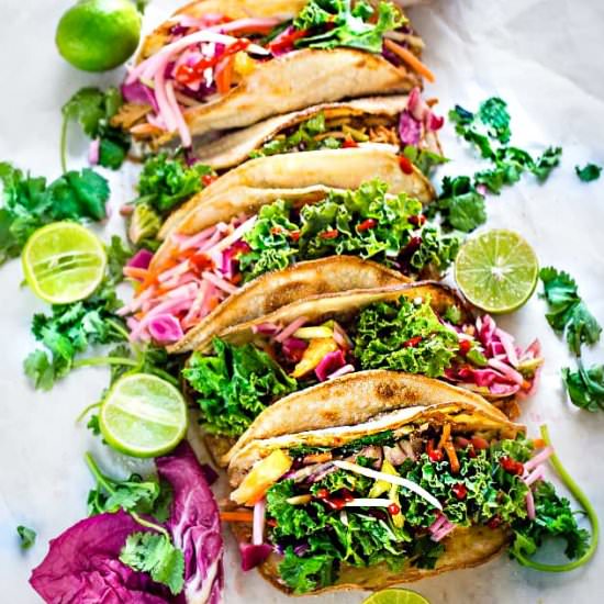 Tilapia and Kale Slaw Tacos - Recipe photo by LifemadeSweeter