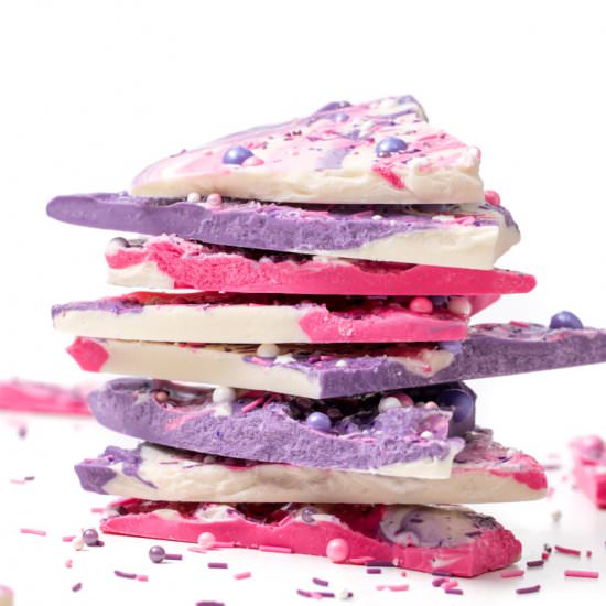 Mermaid bark candy - Recipe photo by thanksgiving