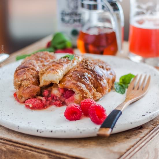 Croissant French Toast Bake - Recipe photo by Craft Beering