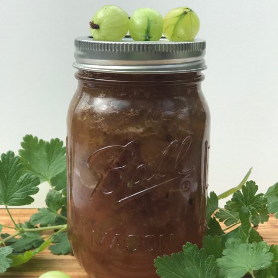 Gooseberry Jam - Recipe photo by tastebotanical