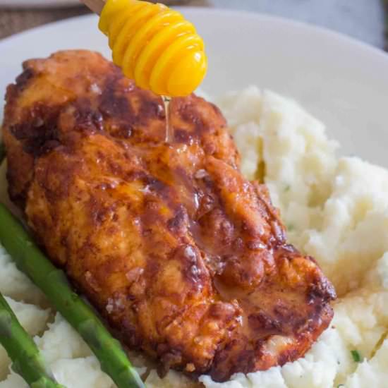 Honey Truffle Chicken Copycat - Recipe photo by peasandpeonies