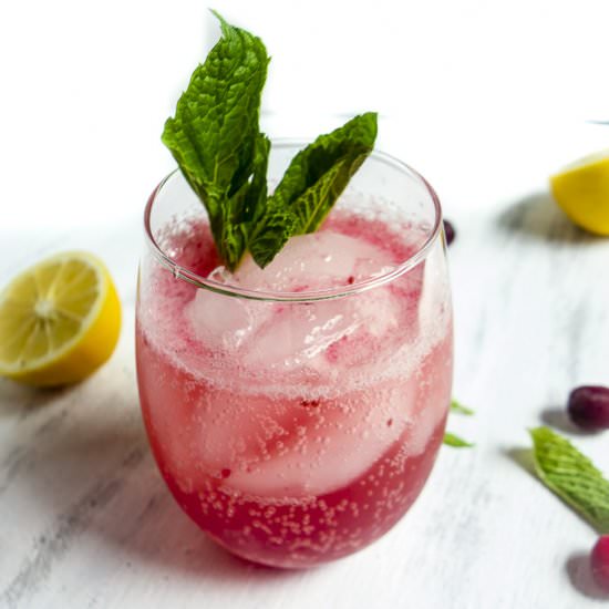 Sparkling Cranberry Lemonade - Recipe photo by Went Here 8 This