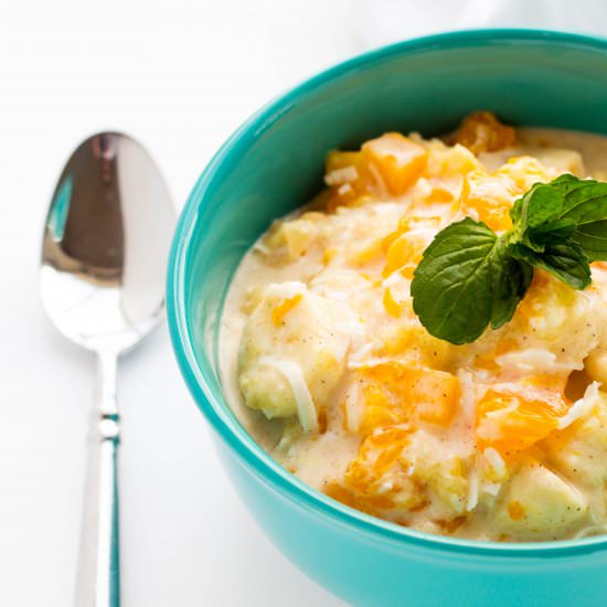 Tropical Fruit Salad - Recipe photo by No Plate Like Home
