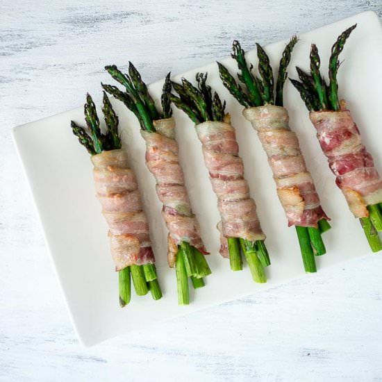Bacon Wrapped Asparagus - Recipe photo by Went Here 8 This