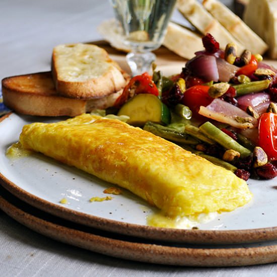 Perfect French Cheese Omelette - Recipe photo by A Little and A Lot