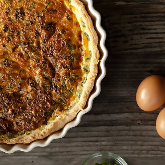 French Quiche Lorraine - Recipe photo by MasalaHerb
