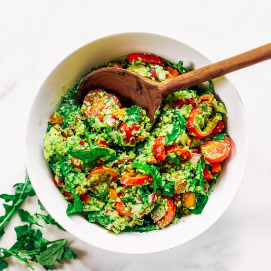 cauliflower salad - Recipe photo by Paleoglutenfree.com