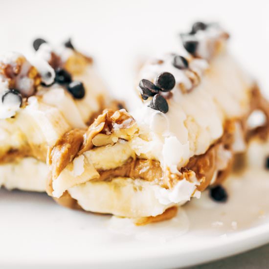 stuffed banana paleo snack - Recipe photo by Paleoglutenfree.com