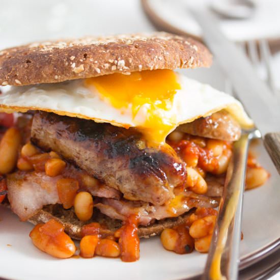 Full English Breakfast - Recipe photo by adinutza