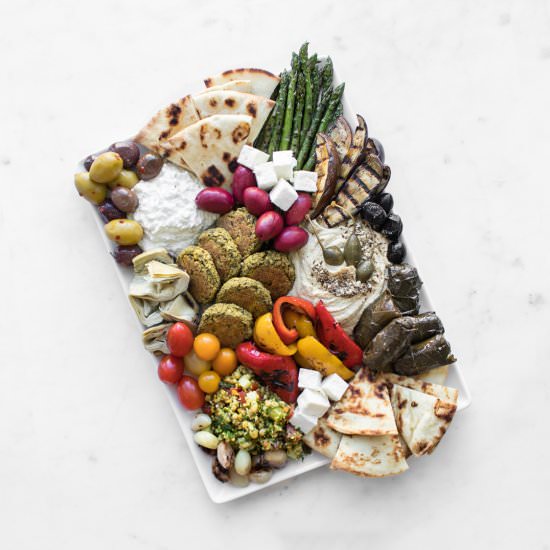 How to Craft a Mezze Board - Recipe photo by Chef Sous Chef