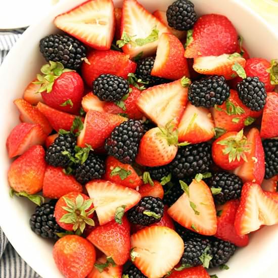 Summer Berry Salad - Recipe photo by The Harvest Kitchen