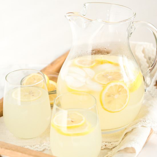 Homemade Lemonade - Recipe photo by Delicious Meets Healthy