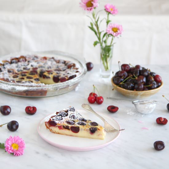 Clafoutis aux Cerises - Recipe photo by Mahmoud