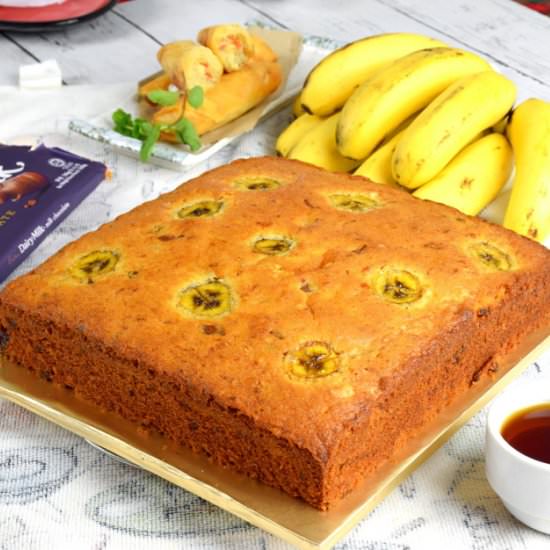 Banana Butter Cake - Recipe photo by Taste of Asian Food