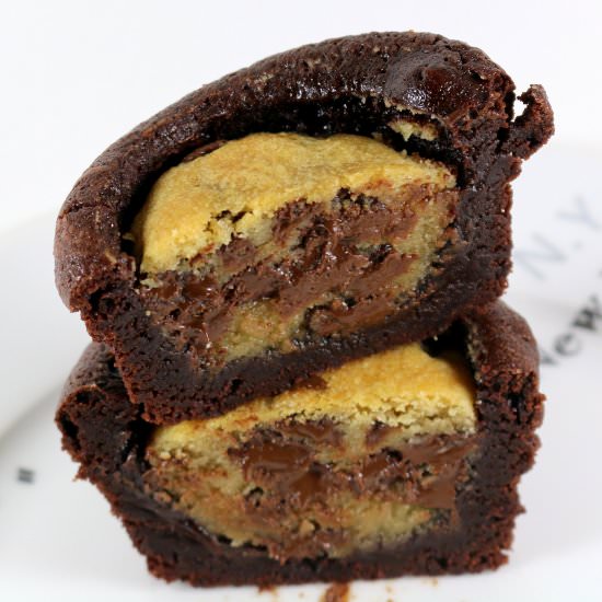 Chocolate Chip Brownie Cookies - Recipe photo by 5 star cookies