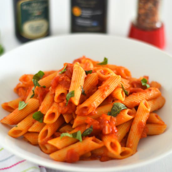 Penne all'Arrabbiata - Recipe photo by JackSlobodian