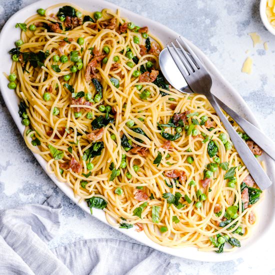 Quick & Easy Carbonara - Recipe photo by You Totally Got This