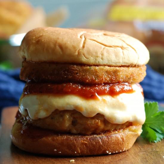 Eggplant Italian Sausage Burgers - Recipe photo by fleurdelectable