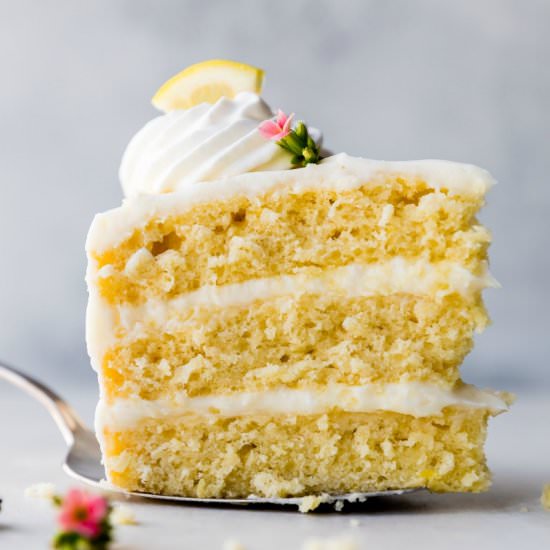 Lemon Layer Cake - Recipe photo by sallysbakingaddiction