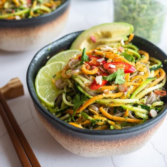 Vietnamese Pesto Noodles - Recipe photo by elizabethchloe