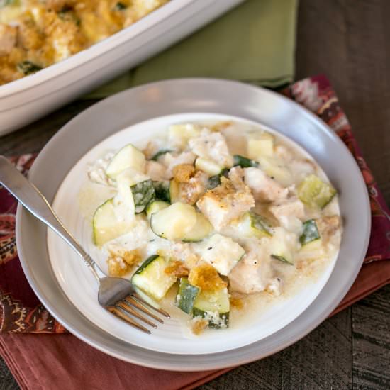 Chicken and Zucchini Casserole - Recipe photo by littlebitrecipes