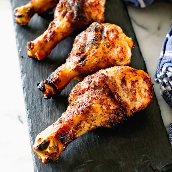 Southwest Grilled Chicken Drumstick - Recipe photo by gimmesomegrilling