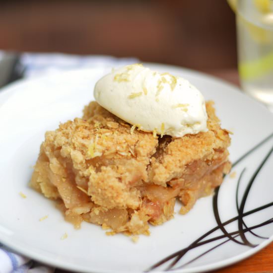 Apple Crumble - Recipe photo by JackSlobodian