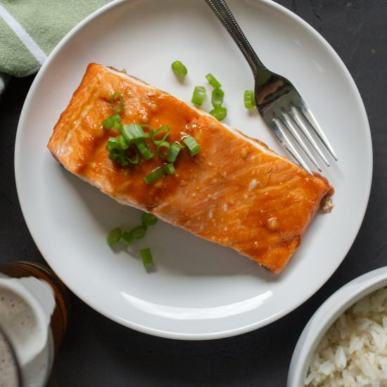 Miso Salmon with Coconut Rice - Recipe photo by cardamomandcoconut