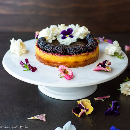 Blackberry Lime Tart - Recipe photo by RNsKitchen