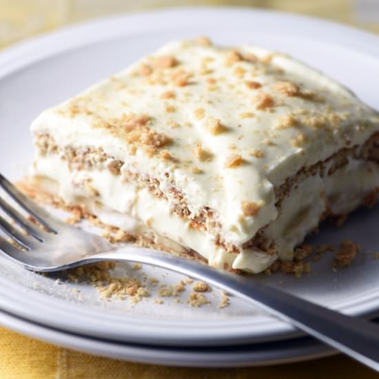 No-Bake Banana Cream Lush - Recipe photo by bellyfull