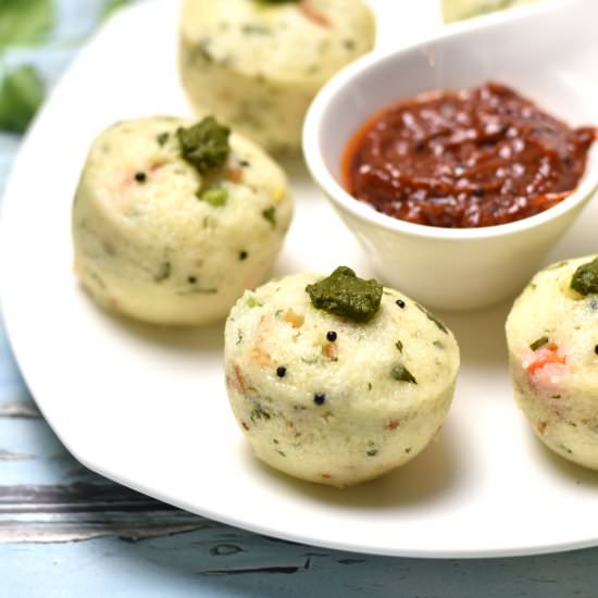 Instant Pot Rava Idli - Recipe photo by Spice Cravings