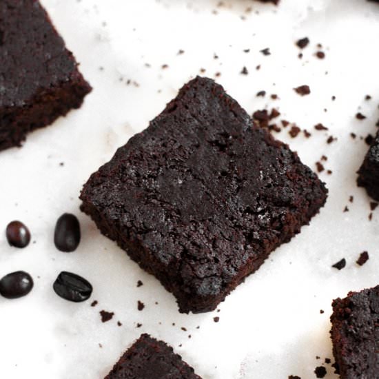 Keto Flourless Mocha Brownies - Recipe photo by realbalanced
