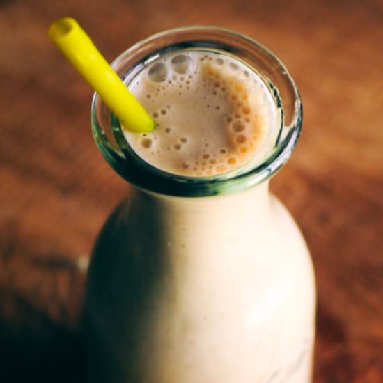 Cardamom Maca Walnut Smoothie - Recipe photo by moon and spoon and yum.