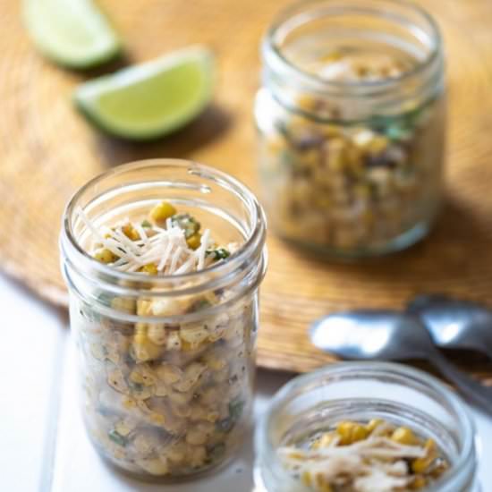 Vegan Esquites Mexican Corn Cups - Recipe photo by nutfreevegan
