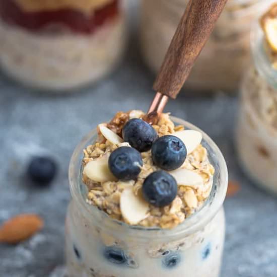 Blueberry Overnight Oats - Recipe photo by LifemadeSweeter