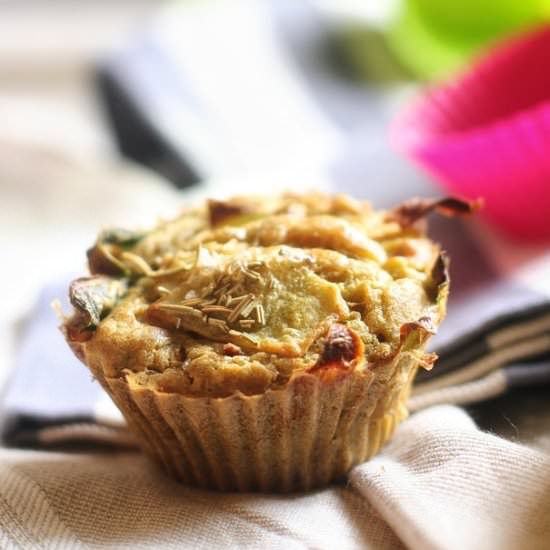 Fit pakora muffins - Recipe photo by Lemabor