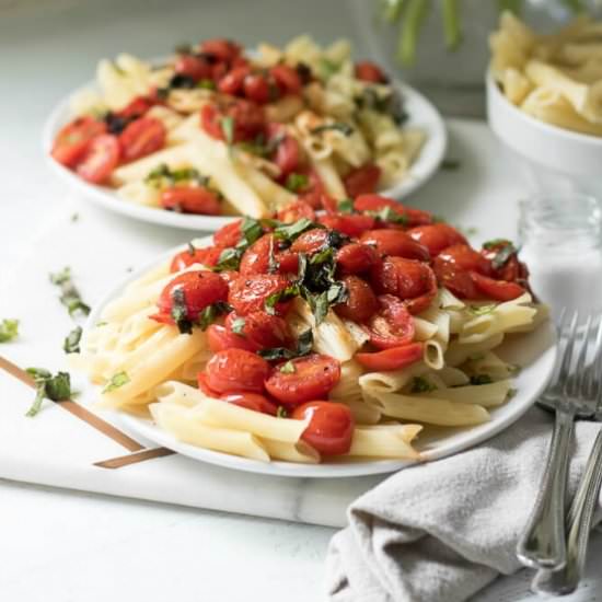 Pan-Fried Tomatoes - Recipe photo by LifesLittleSweets